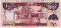 () Банкнота Сомалиленд 2012 год 1 000  ""   UNC
